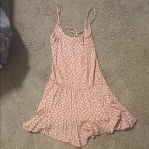 Floral Open Back Dress